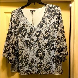 Lane Bryant. Blue blouse size 14-16